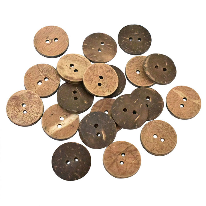 Wooden Coconut Shell Buttons 