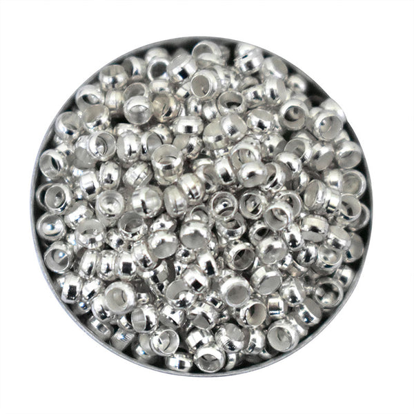 silver crimp beads