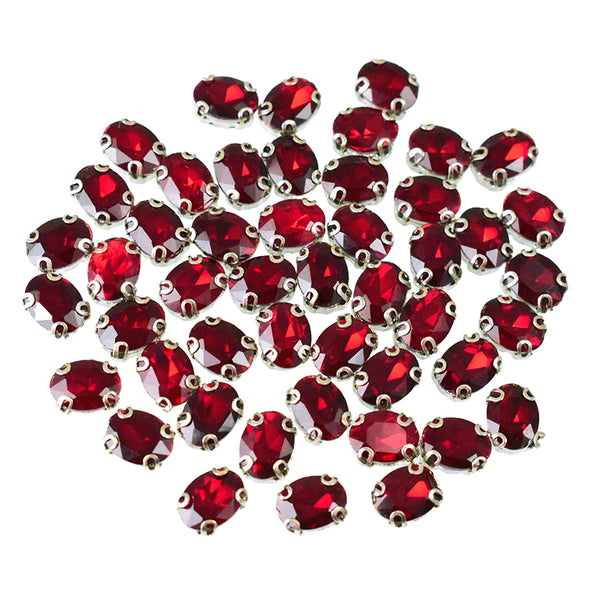 oval shape crystal