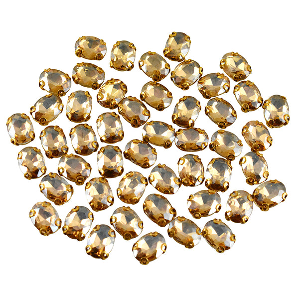 Golden shadow crystals
