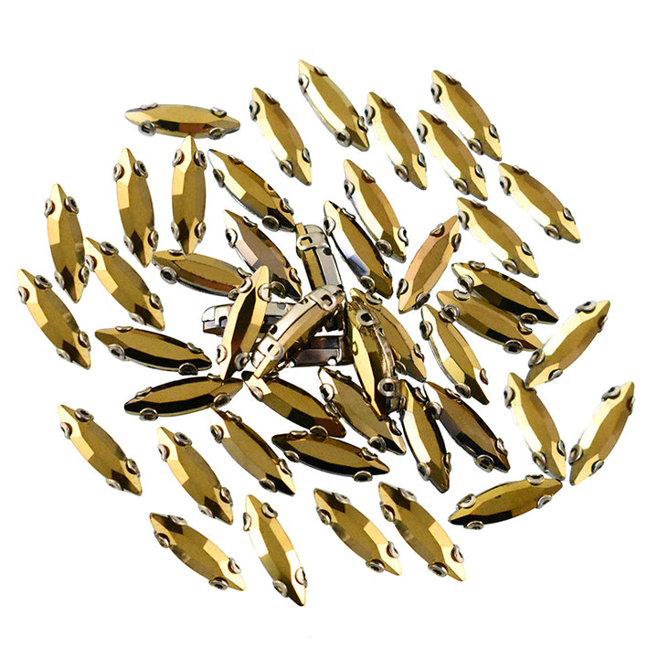 Gold claw crystals