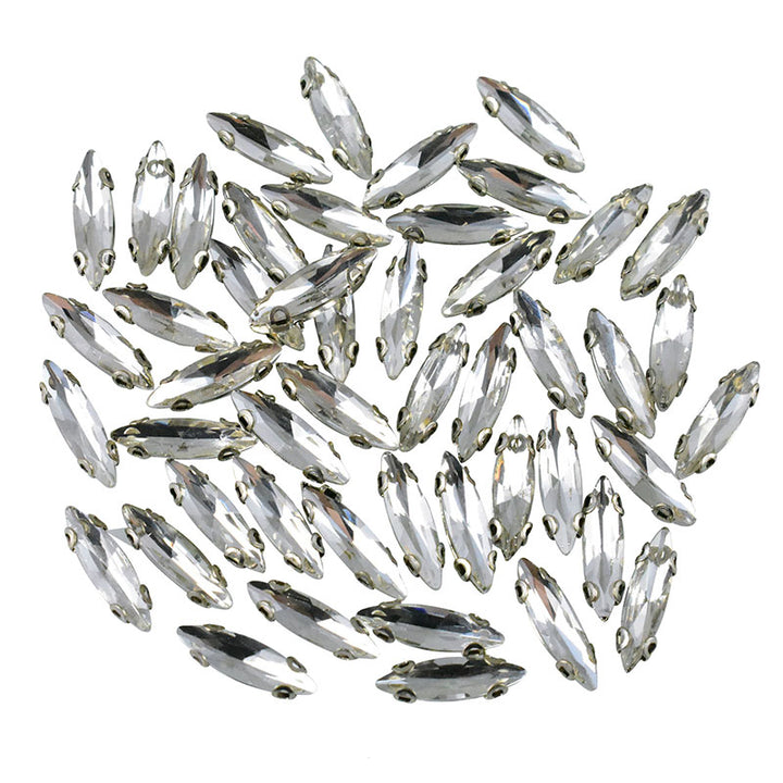 Silver claw crystals