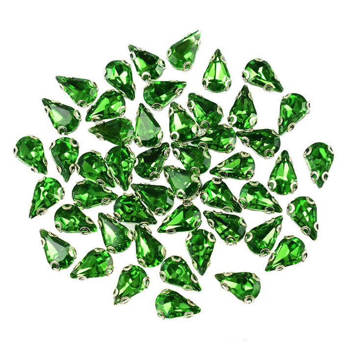 Green crystals