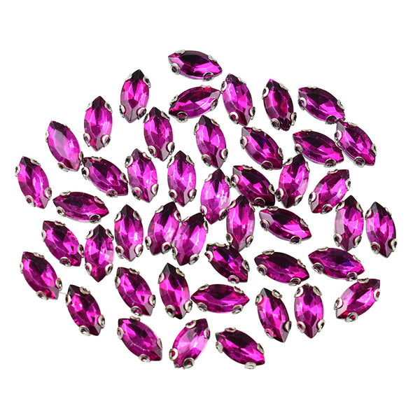 Pink rhinestones