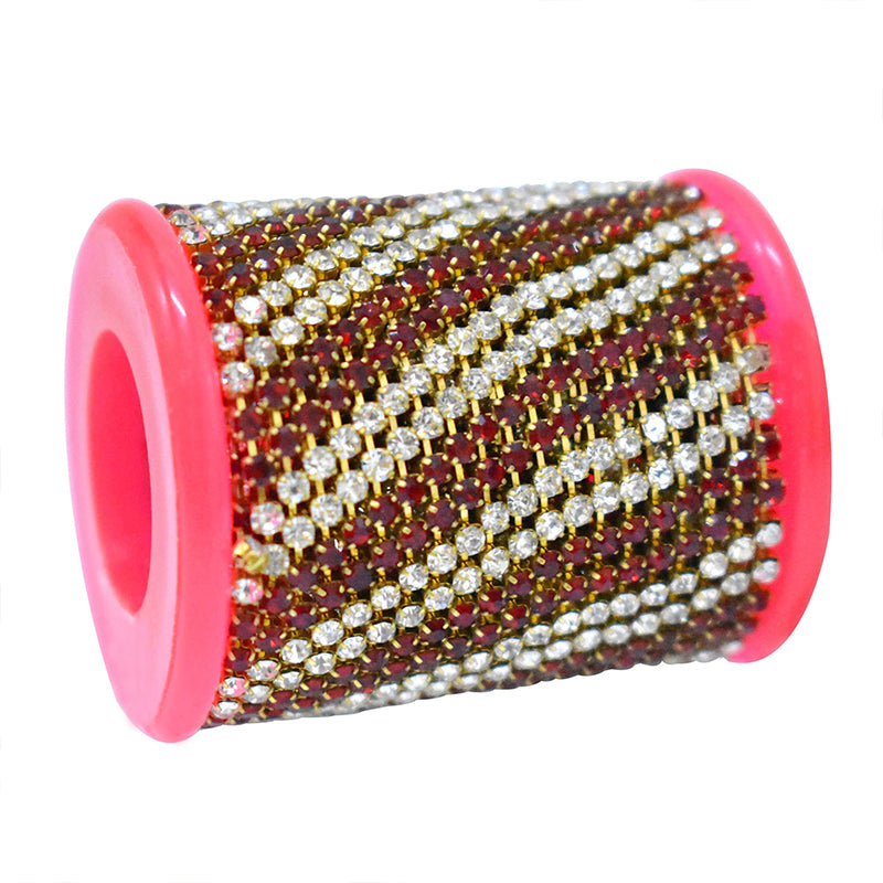 ruby red crystal cup chain – embroiderymaterial.com