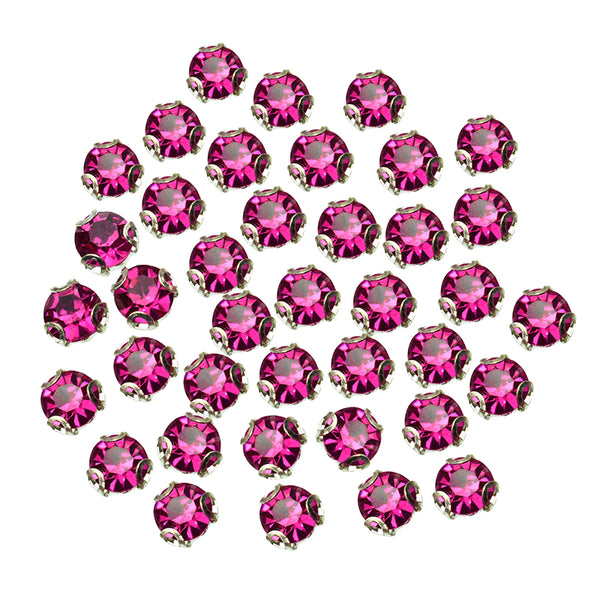 round shape rhinestones