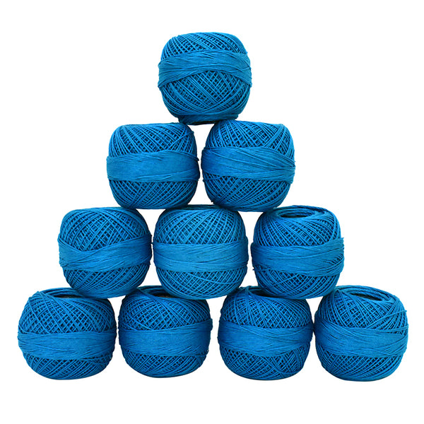 blue color thread  