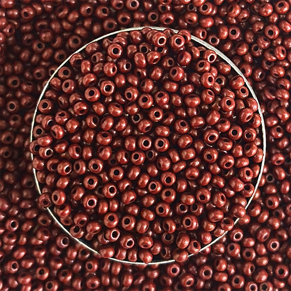 Preciosa Rocaille Seed Beads in Brown Color, EMBSB05791