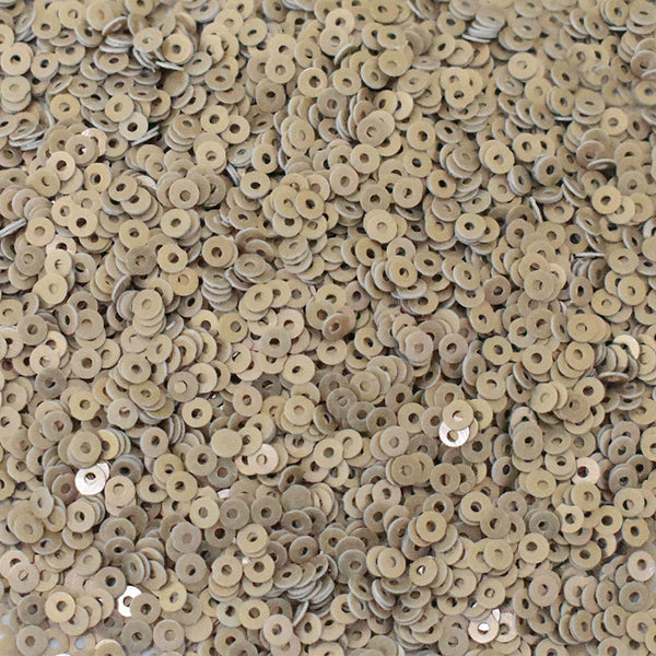 White Gold Color Sequins - EMB396