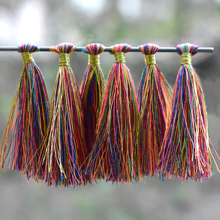 Multi-Color Polyester Tassels