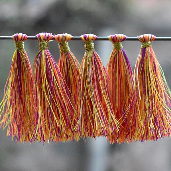 Multi-Color Polyester Tassels