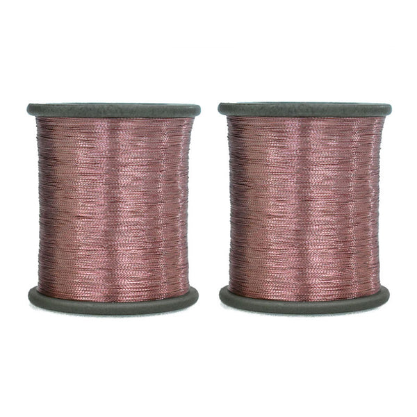 0.1mm Light Baby Pink color zari thread