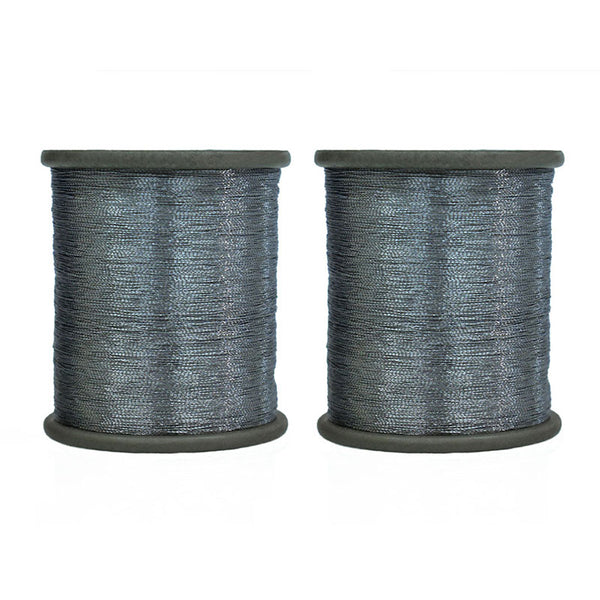 0.1mm Grey color zari thread