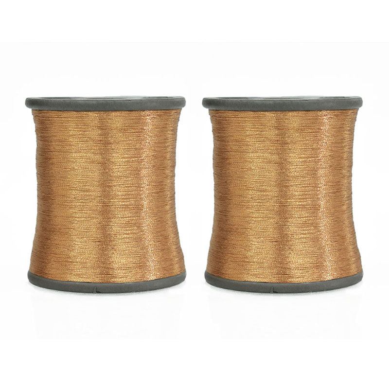 Buy best quality copper bronze color thin zari thread online ...