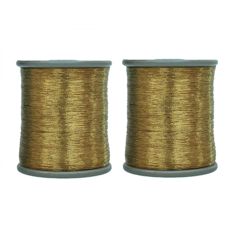 Buy Antique Gold color thin zari thread online at best price ...