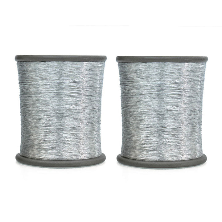 0.1mm Silver color zari thread