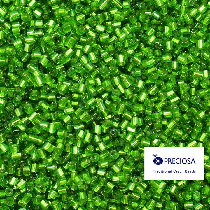 green colour seed beads