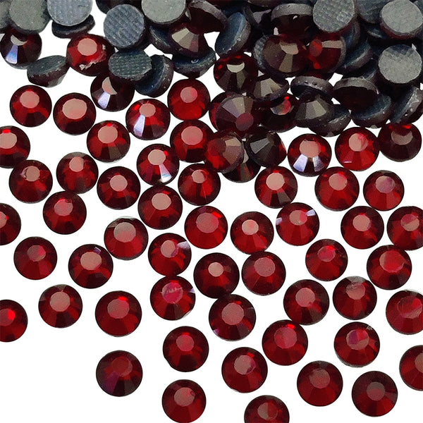 Hotfix Rhinestones Crystals In Siam Color, 1440 Pieces