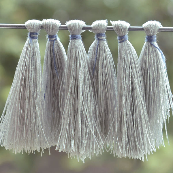 EMBLA5184 (Grey Color Tassels)