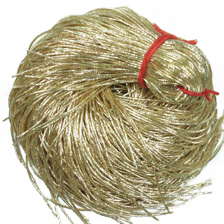 Nakshi/ Bullion Wire in Light Gold Color
