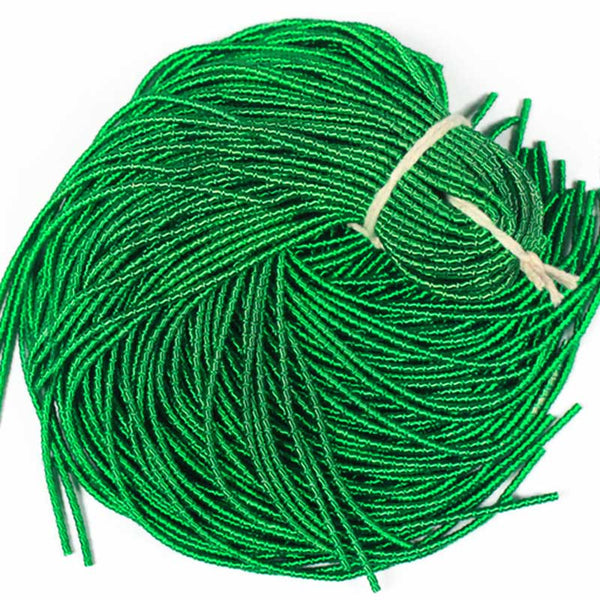 Cut Dabka/French Wire in Natural Green Color