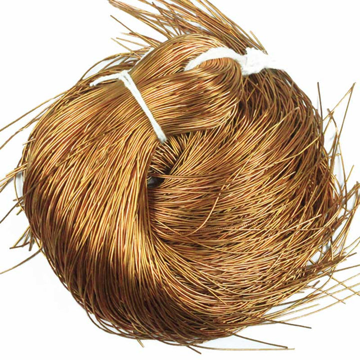Smooth Dabka/French Wire in Honey Color