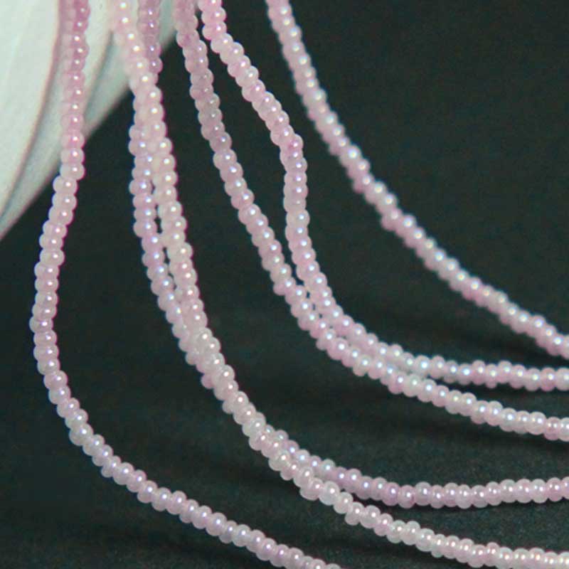 Buy 15/0 Miyuki Baby Pink Seed beads strings at wholesale prices ...