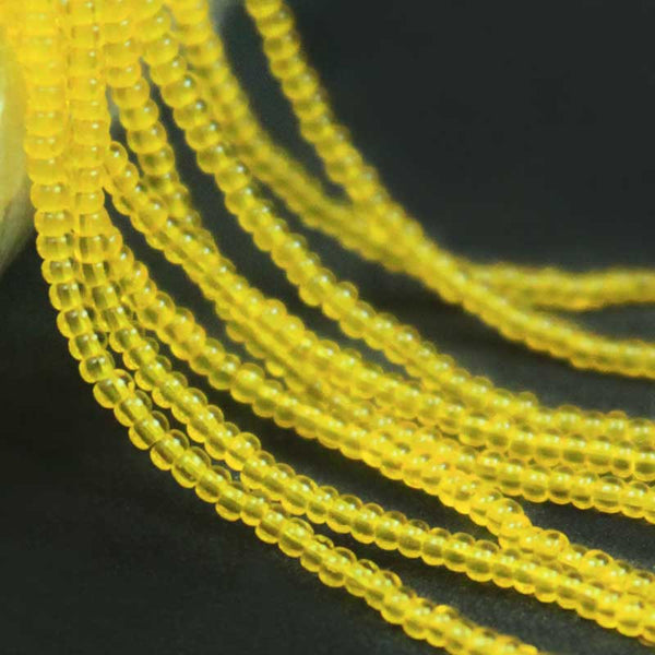 EMBSBS5087 (15/0 Miyuki Yellow Color Seed Beads Strings)