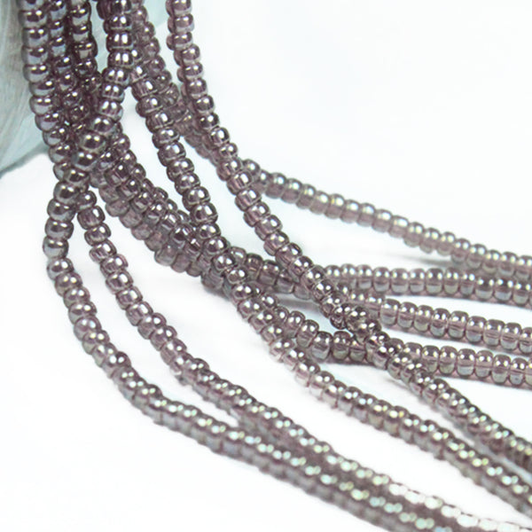 EMBSBS5089 (15/0 Miyuki Purple Color Seed Beads Strings)