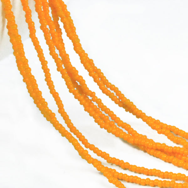 EMBSBS5092 (15/0 Miyuki Orange Color Seed Beads Strings)