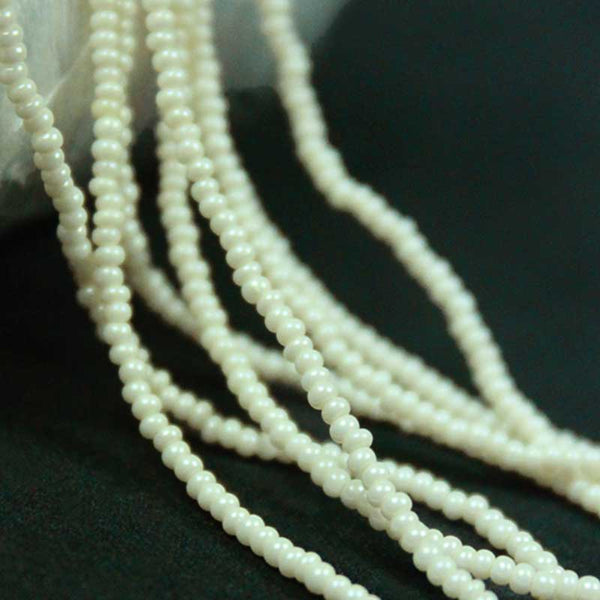 EMBSBS5081 (15/0 Miyuki Cream Color Seed Beads String)