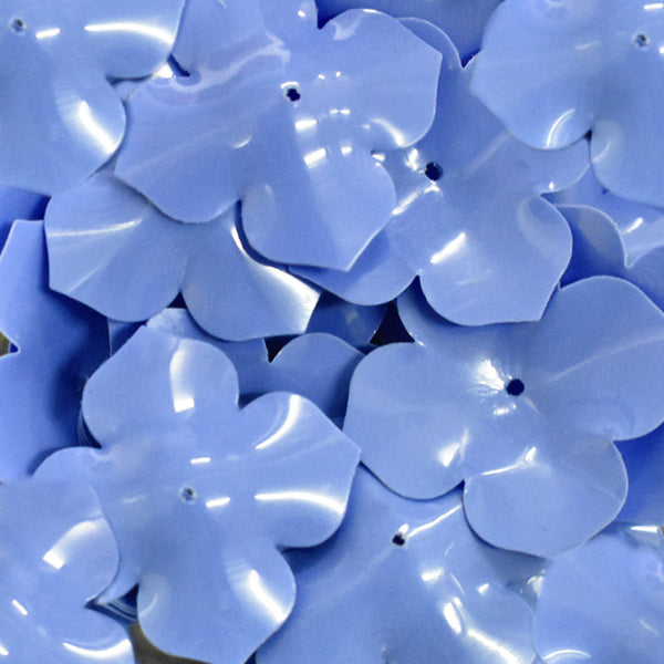 EMBSQ5146 (25MM Flower Shape Pastel Purple Color Sequins)