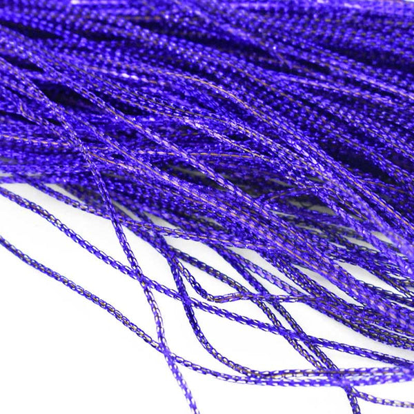 EMBBT5158 (1MM Indigo Color Metallic Braided Cord)