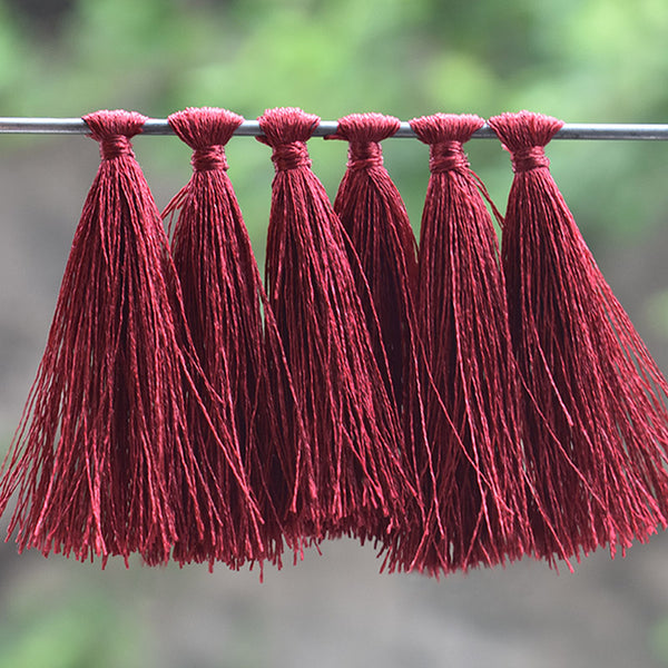 EMBLA5173 (Maroon Color Tassels)