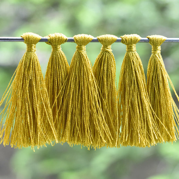 EMBLA5179 (Golden Yellow Color Tassels)