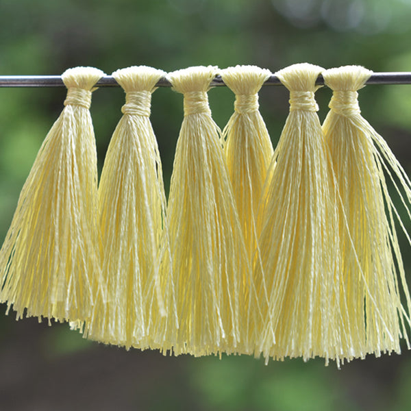 EMBLA5182 (Light Yellow Color Tassels)