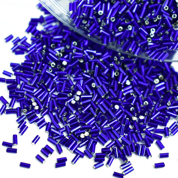 Miyuki 3MM Royal Blue Bugle Beads