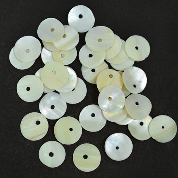 EMB962 (Wafer Thin Single Hole Shell Buttons)-72 Pieces