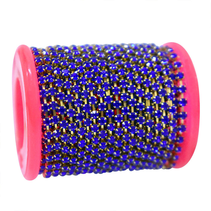 rhinestones cup chain