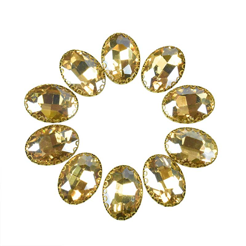 Gold Rhinestones Embellishments - Best Quality Crystals & Stones ...