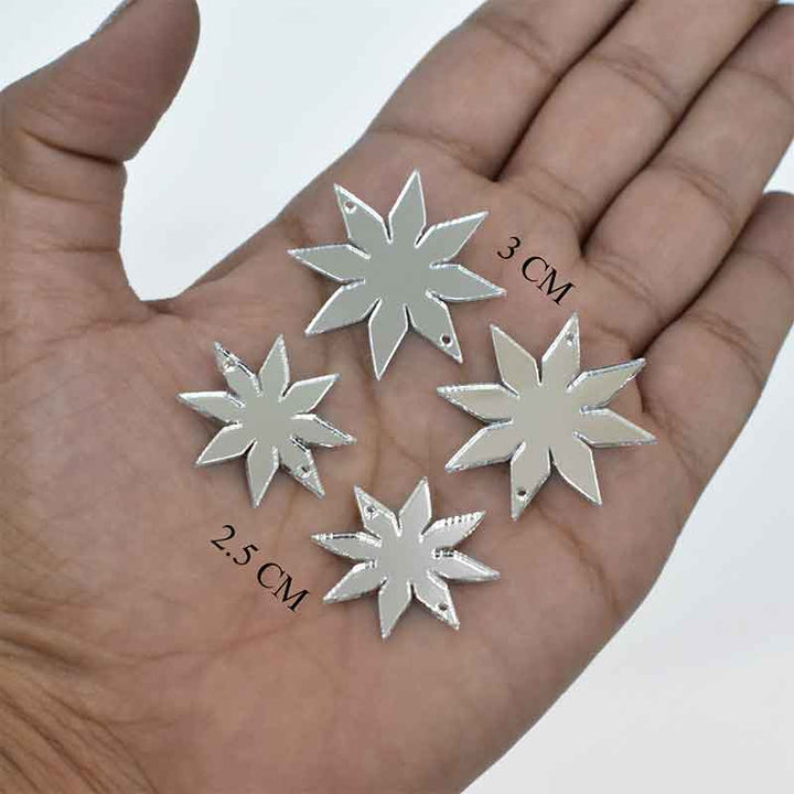 Flower Shape Acrylic Mirror