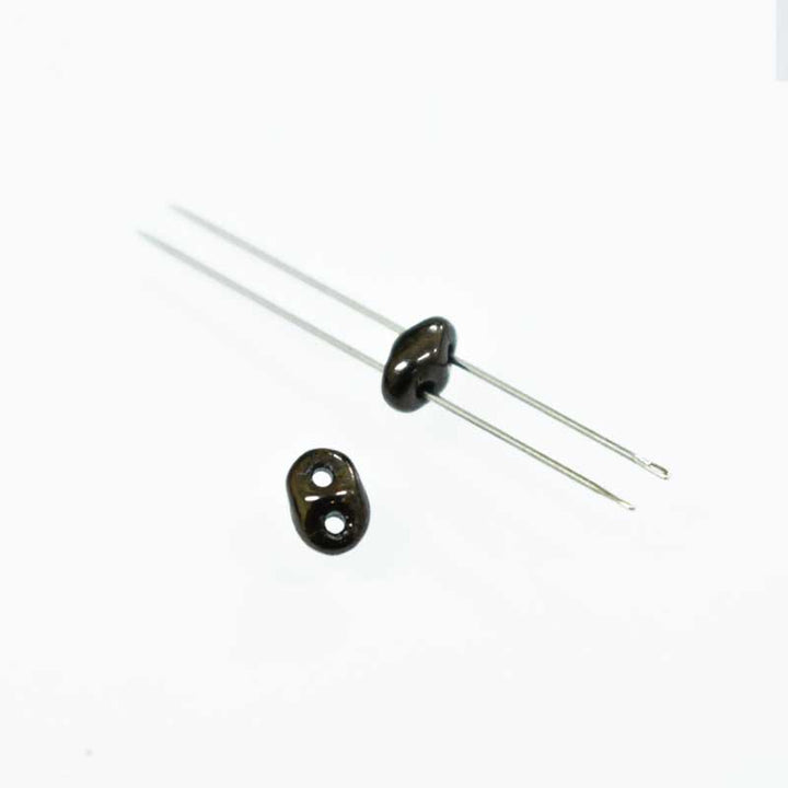 Two hole glass beads wholesale