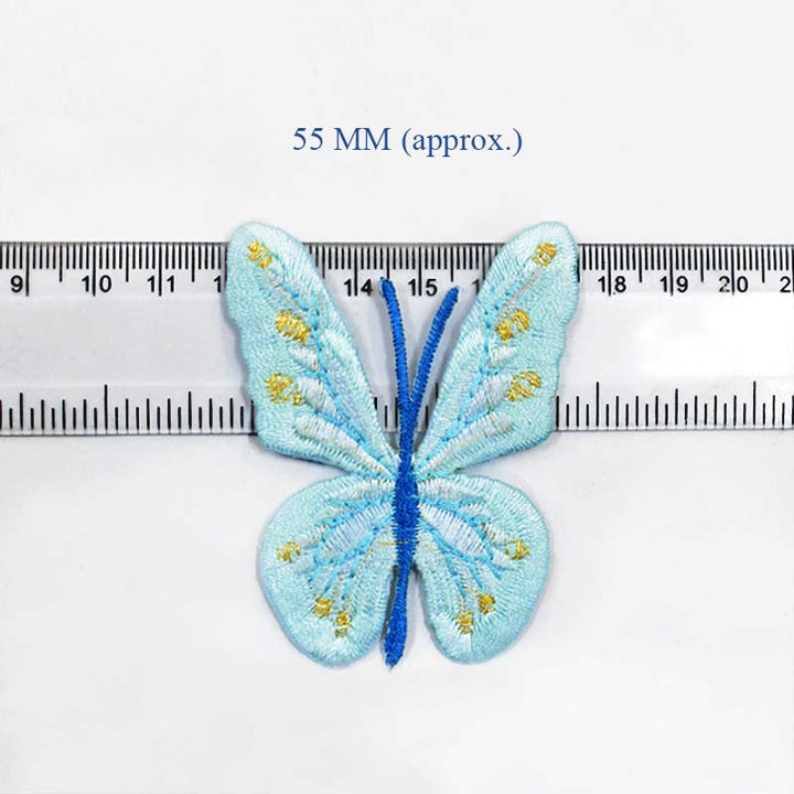 Size of Butterfly Patch