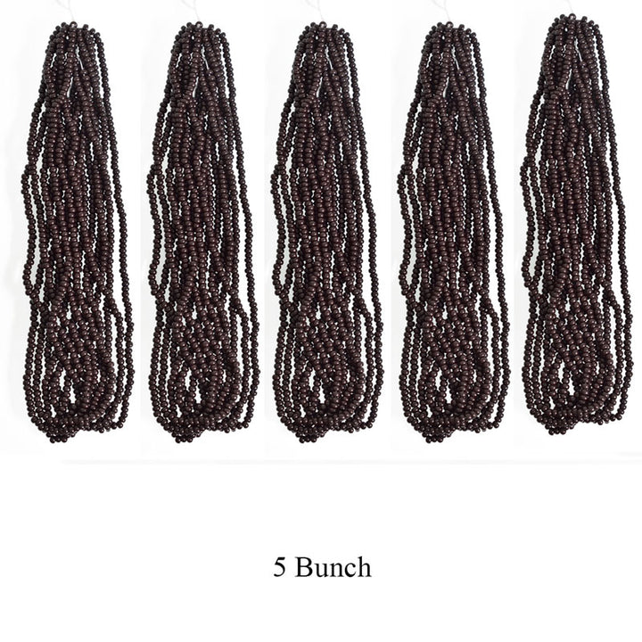 Weird Brown String Buy 11/0 color Seed bead strings in Dark Brown Color ...