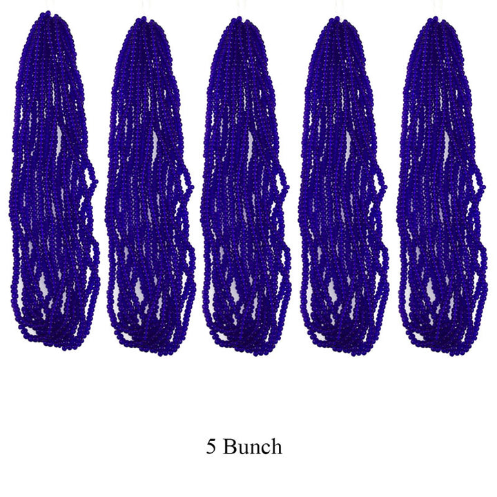 11/0 Indigo Color Bead Strings