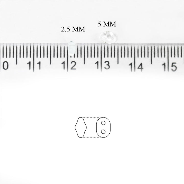  2.5x5MM Preciosa Beads