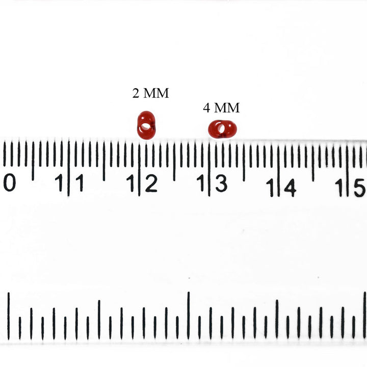 2x4MM Preciosa Beads