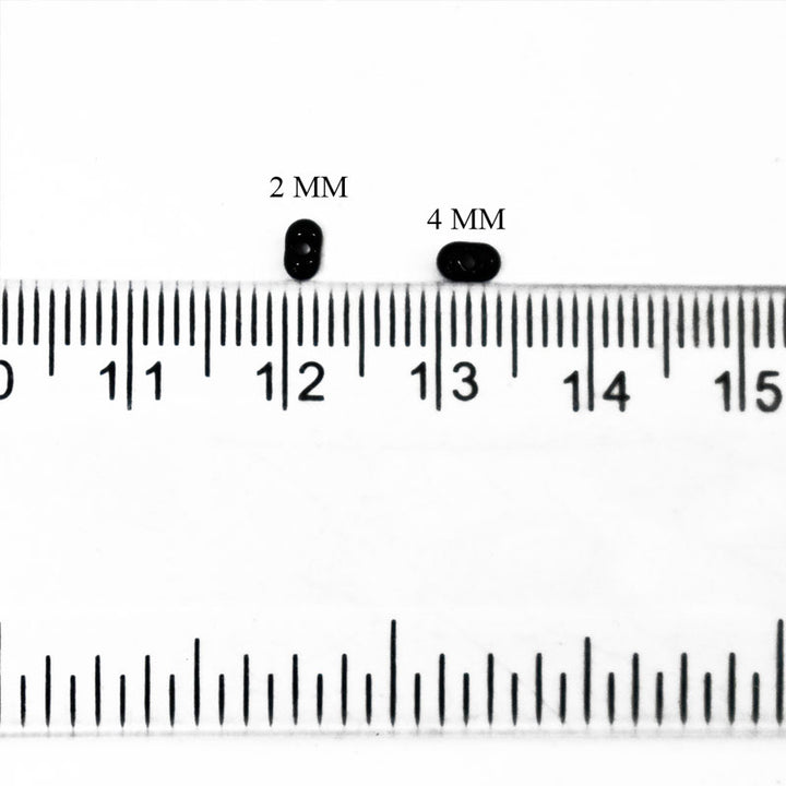 2x4MM Preciosa Beads