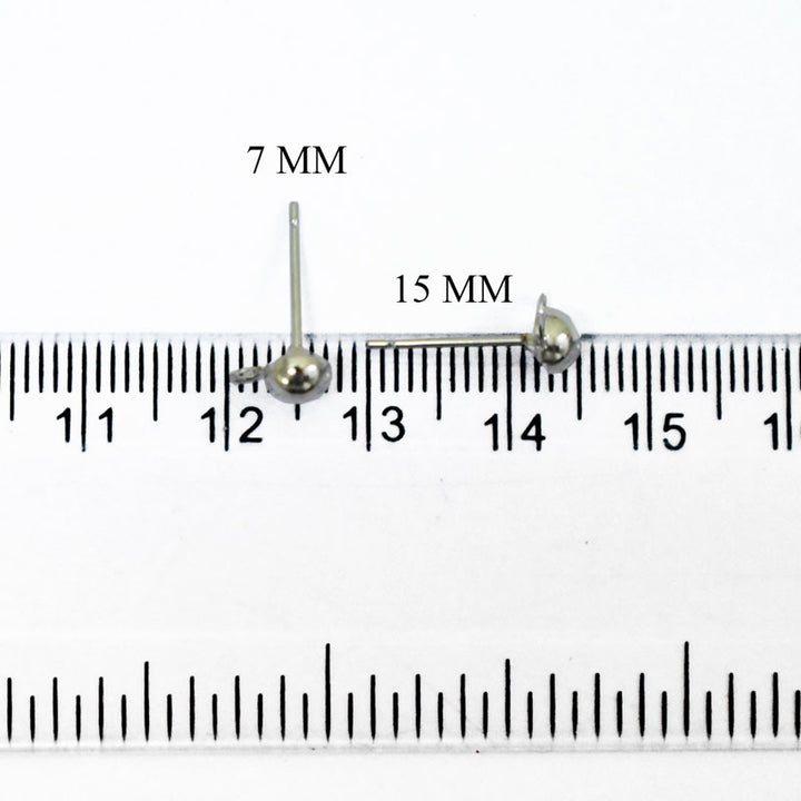 Dome Shape Earring Post