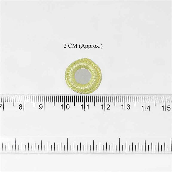 Buy Crochet Thread Rings in light yellow color at best prices ...